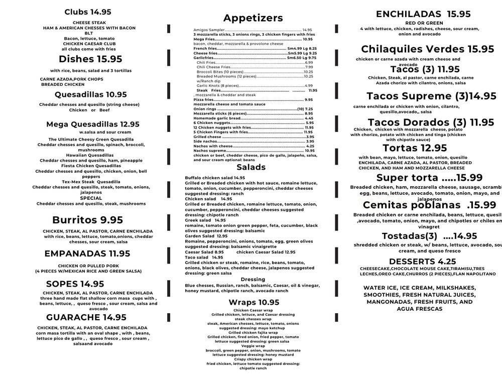 Amigos Pizza and More