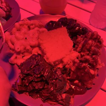 Crystals Soul Cafe - Lions Mane Rib Soul Plate - Soul Food Near Me - Los Angeles, California