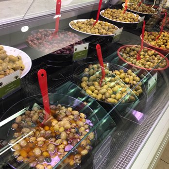 Fromagerie des Nations - a display of olives - Cheese Shops Near Me - Brossard, Quebec Fromagerie des Nations - a display of olives - Cheese Shops Near Me - Brossard, Quebec