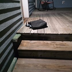 Tin Brook Bed & Breakfast - My $2000 laptop the owner threw outside