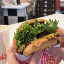 Double cheeseburger. Outstanding!