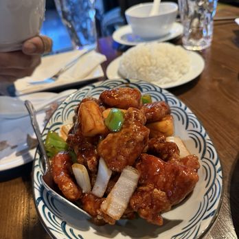 Garden Bistro - #128 sweet and sour pork - Asian Fusion Near Me - Rowland Heights, California Garden Bistro - #128 sweet and sour pork - Asian Fusion Near Me - Rowland Heights, California