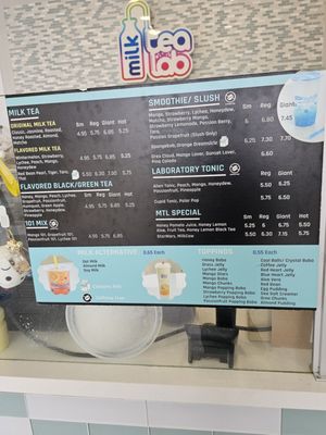 Menu photo 8 Milk Tea Lab San Diego, CA Menu photo 8 Milk Tea Lab San Diego, CA