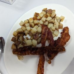Marge's Diner - Home Fries and Bacon