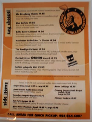 New York Grilled Cheese Wilton Manors by null