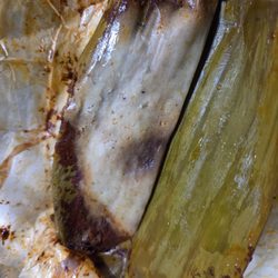 Oaxacan Tamales - Pork tamal ($4.00)