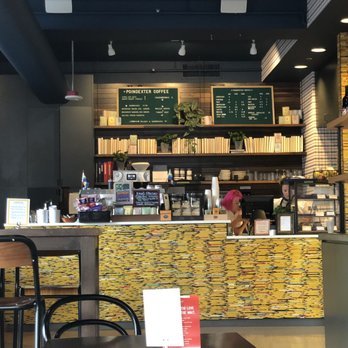 Poindexter Coffee - closer view of main counter - Coffee & Tea Near Me - Seattle, Washington Poindexter Coffee - closer view of main counter - Coffee & Tea Near Me - Seattle, Washington