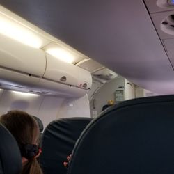 First Class. Not bad for an RJ.