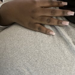 Hollywood Nails and Spa - love the creamy pink nail polish