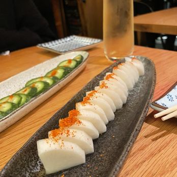 EAK Ramen - Daikon Radish Pickles, Cucumber Pickles - Ramen Near Me - New York, New York EAK Ramen - Daikon Radish Pickles, Cucumber Pickles - Ramen Near Me - New York, New York