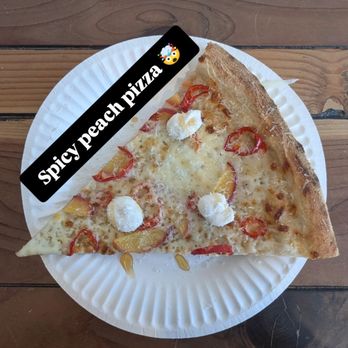 Back Bench Pizza - Spicy peach pizza - Pizza Near Me - Ventura, California