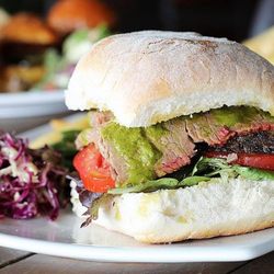 Burleigh Smoke House - Beef Brisket Bap $13