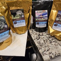 Blue Mountain Coffee - the four estates in my cupboard, usually there are more Clifton Mounts