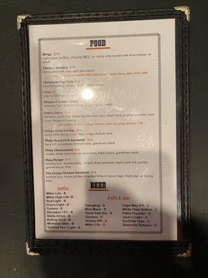 Menu photo 1 Throwbaxx Bar & Grille Philadelphia, PA Menu photo 1 Throwbaxx Bar & Grille Philadelphia, PA