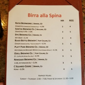 Kaos Pizzeria - wut? anything that sounds like beer is beer. - Pizza Near Me - Denver, Colorado