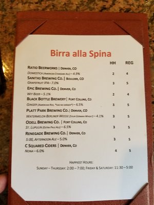 Menu photo 5 Kaos Pizzeria Denver, CO
