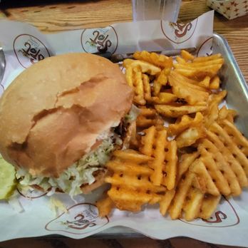 The Spot - The waffle fries are delicious. - Burgers Near Me - Galveston, Texas
