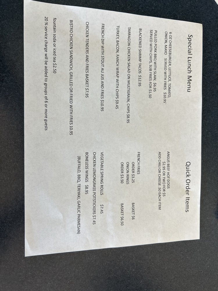 The Corner Bistro & Catering