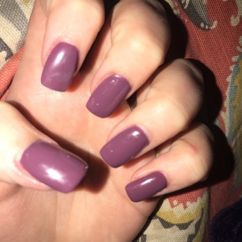 Nail Spa - Decent paint job, great even length, skin still glued on nails on sides from messy superglue. - Nail Salons Near Me - Augusta, Georgia