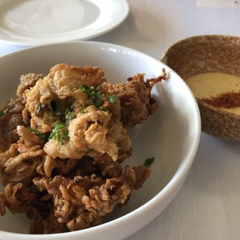 XO Restaurant - Buttermilk Fried Oysters, Curry Aioli - Asian Fusion Near Me - Honolulu, Hawaii