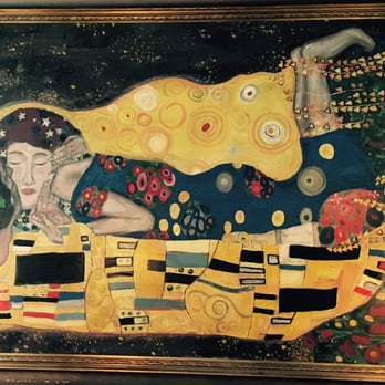 Cafe Klimt - How many of you noticed that picture is sidewise? - Danish Near Me - Copenhagen, 84