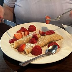 Tom’s Place Restaurant - Crepes. Didn't get it before we started eating