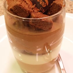 Mousse 3 chocolates, delicioso!