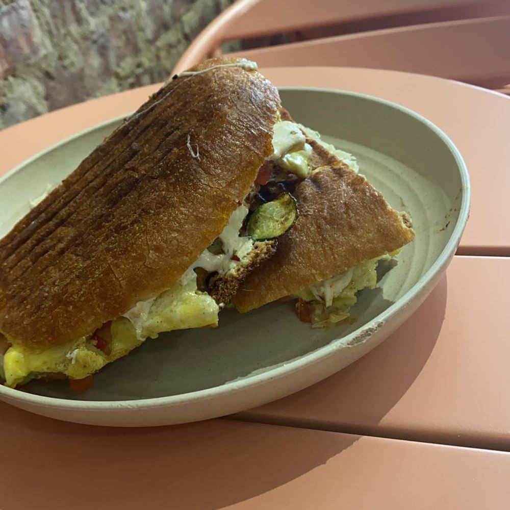Grandma's Cheese Cafe - a breakfast sandwich on a plate - Food Delivery Services Near Me - Long Branch, New Jersey Grandma's Cheese Cafe - a breakfast sandwich on a plate - Food Delivery Services Near Me - Long Branch, New Jersey