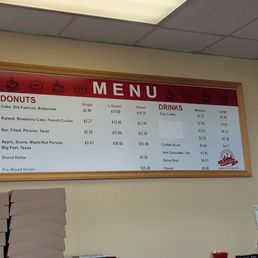 The menu. Not too many people look at it, but at least you know the offerings. The menu. Not too many people look at it, but at least you know the offerings.