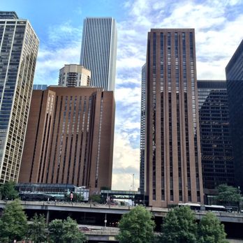 Hyatt Regency Chicago - View of the hotel from the other side of the river. - Hotels Near Me - Chicago, Illinois Hyatt Regency Chicago - View of the hotel from the other side of the river. - Hotels Near Me - Chicago, Illinois