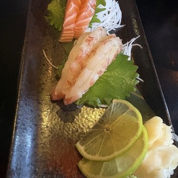 Ozumo - Amebi is Aji Ebi Shrimp in the menu. If you want raw fresh and natural seafood sweet shrimps flavor. 2 pcs $15. - Izakaya Near Me - San Jose, California