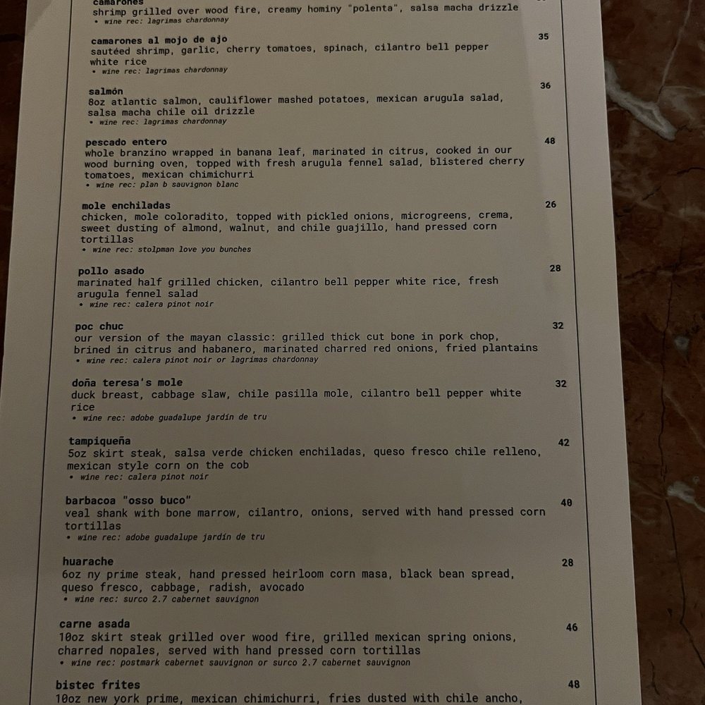 Alejandro's - Menu - Mexican Near Me - Monterey, California