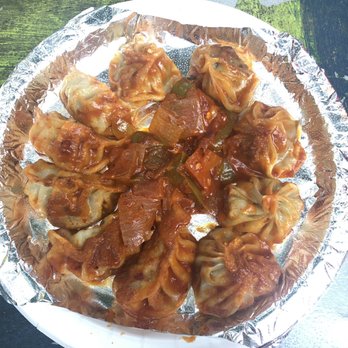 Monk's Momo - Chili Momo - Food Trucks Near Me - Austin, Texas