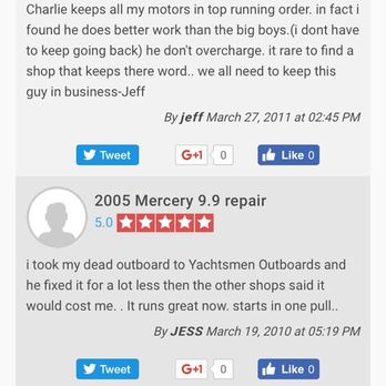 Yachtsmen Outboards - Reviews from others sites - Boat Repair Near Me Yachtsmen Outboards - Reviews from others sites - Boat Repair Near Me