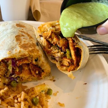 Taco Mesa - Blackened chicken burrito with rice and beans ($9.50 on Wednesdays!) - Mexican Near Me - Mission Viejo, California Taco Mesa - Blackened chicken burrito with rice and beans ($9.50 on Wednesdays!) - Mexican Near Me - Mission Viejo, California