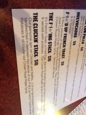 Menu photo 3 The Lipstick Lounge Nashville, TN