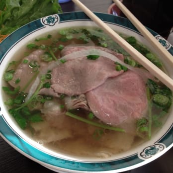 Pho Ca Dao & Grill - My usual - p12 - pho with rare steak and brisket - Vietnamese Near Me - Santee, California