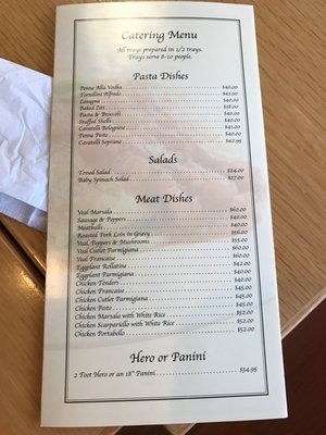 Menu photo 1 Calabria Restaurant New City, NY