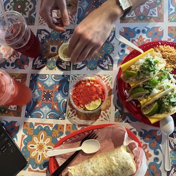 Arizona Tacos - Beef burrito, Hot Cheeto Elote, 3 Tacos, Rice & Bean COMBO, lemonade, Jamaica - Tacos Near Me - Rome, New York