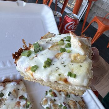 The Edge Thick Square Pizza - CBR (CHICKEN BACON RANCH) - Pizza Near Me - Plymouth , Massachusetts