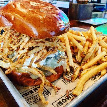 The Bowery Bar - Steakhouse Burger Perfectly Cooked - New American Near Me - Boston, Massachusetts The Bowery Bar - Steakhouse Burger Perfectly Cooked - New American Near Me - Boston, Massachusetts