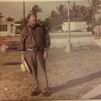 State of Florida - I played a lot of golf growing up in Florida. Here I'm with my instructor. 05/15/22 - Local Flavor Near Me - Century, Florida