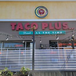 Exterior outside entrance of Taco Plus - Taco plus - Los Angeles, California Exterior outside entrance of Taco Plus - Taco plus - Los Angeles, California