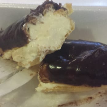 Bean Scene Cafe - Chocolate eclair, my favorite item on their menu - Coffee & Tea Near Me - Sunnyvale, California