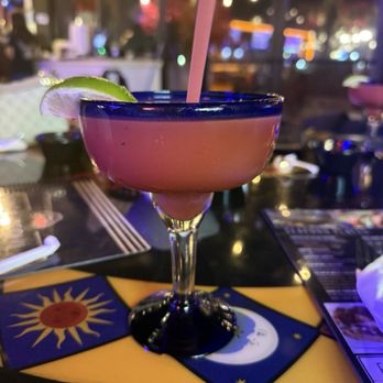 Casa Tequila - Medium blackberry margarita - not really a medium in my opinion - Seafood Near Me - Covington, Louisiana