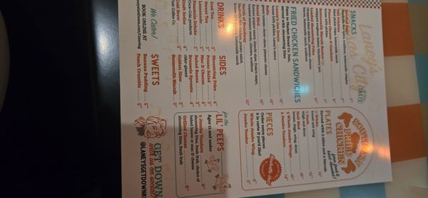 Menu photo 4 Laney's Get Down Kansas City, MO