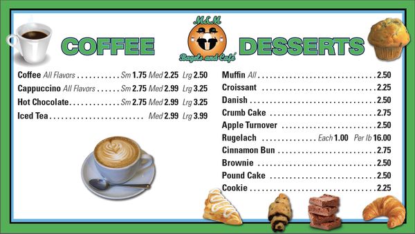 Menu photo 1 M&M Bagels and Cafe Park Ridge, NJ