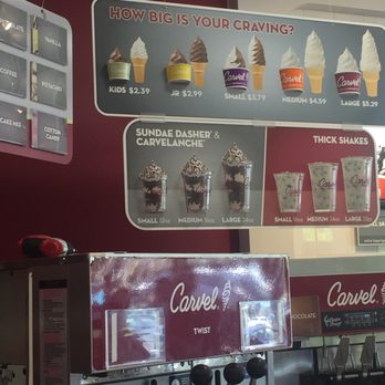 Carvel - Sizes and types (cone, cup, shake, etc. ) - Ice Cream & Frozen Yogurt Near Me - Sunrise, Florida
