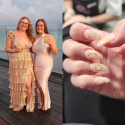 Dear Nails & Spa - Celestial nails destination wedding