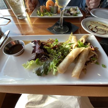 The Paper Canoe - Duck spring rolls - Seafood Near Me - Duck, North Carolina